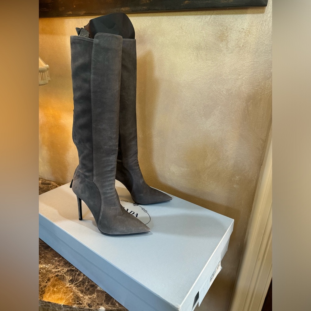 Prada- Calzature Donna - Nebbia - size 38.5
